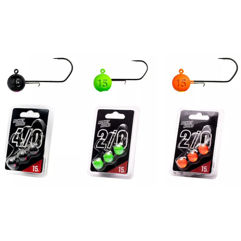 Monkey Lures Monkey Hook Jigheads