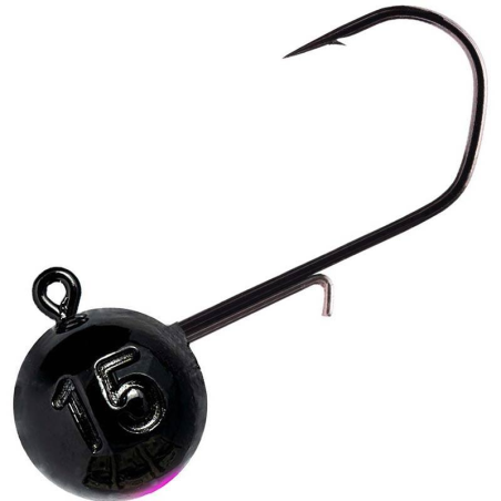 10.0g #4/0 - Negro - 3pcs/pk