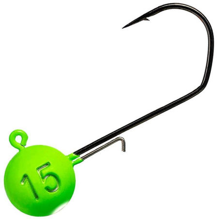 10.0g #2/0 - Verde - 3pcs/pk