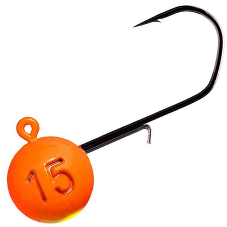 10.0g #1/0 - Naranja - 3pcs/pk