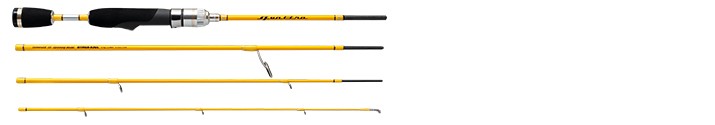 Palms Quattro Spinning Travel Rods