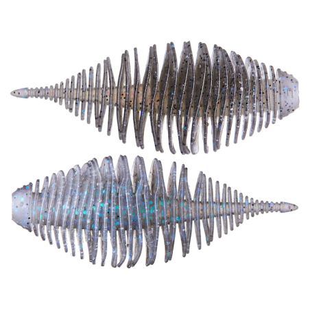 268 - Electric Shad - 6pcs/pk