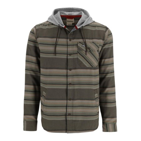 Nogal americano/Dolomita manta a rayas - 3XL