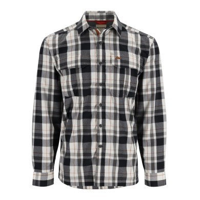 Gunmetal Logan Plaid - L