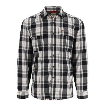 Gunmetal Logan Plaid - L