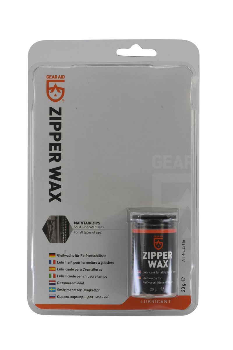 Lubricante de cera con cremallera Gear Aid 20 gr - Imagen 2 de 2