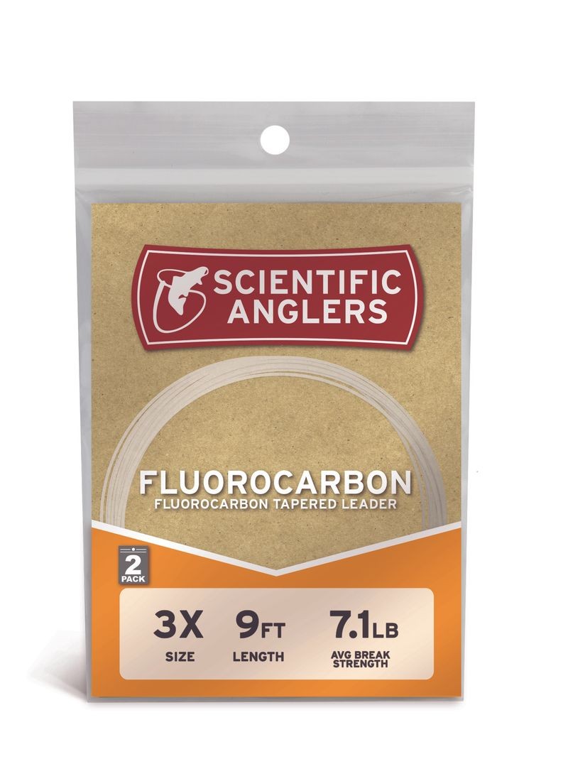 Scientific Anglers Fluorocarbon Leader 9' - Picture 7 of 10