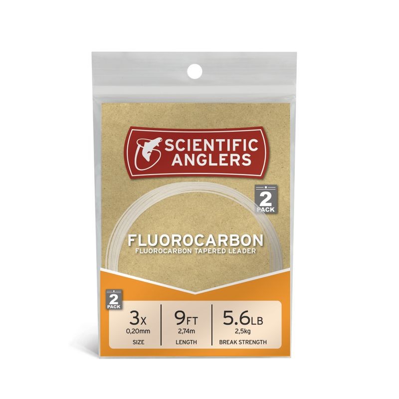 Scientific Anglers Fluorocarbon Leader 9' - Picture 8 of 10