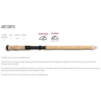 ARC12873-50TH - 12'8'' #7 3-pc