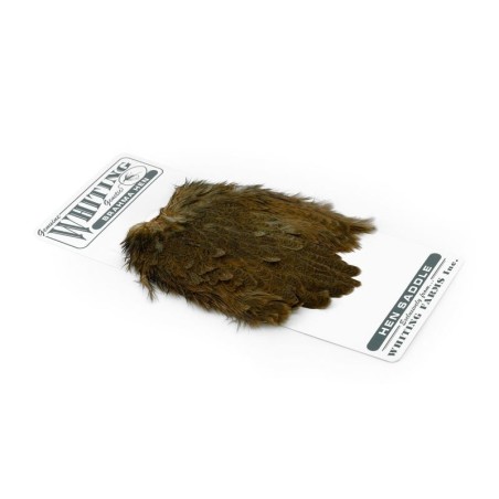 Mottled Grey dyed March Brown