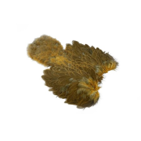 Mottled Grey dyed March Brown