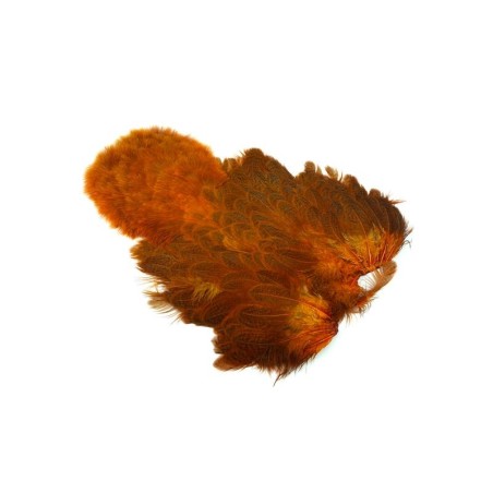 Speckled dyed Burnt Orange