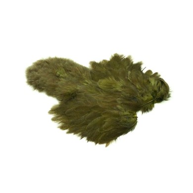 Mottled Grey dyed Dark Olive