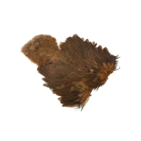 Mottled Grey dyed Natural Brown