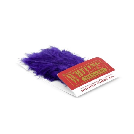 White dyed Purple