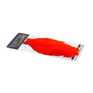 White dyed Orange