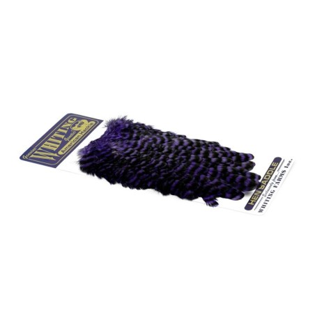 Grizzly dyed Purple