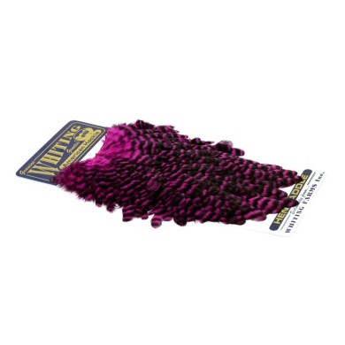 Grizzly dyed Magenta