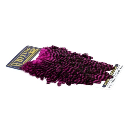 Grizzly dyed Magenta