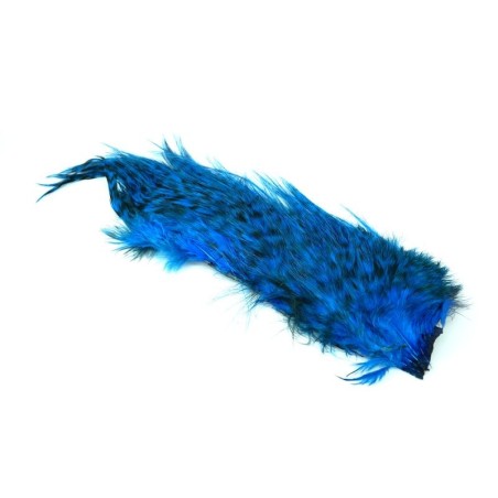 Grizzly dyed Kingfisher Blue