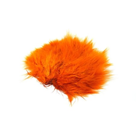 Blanco teñido de naranja quemado