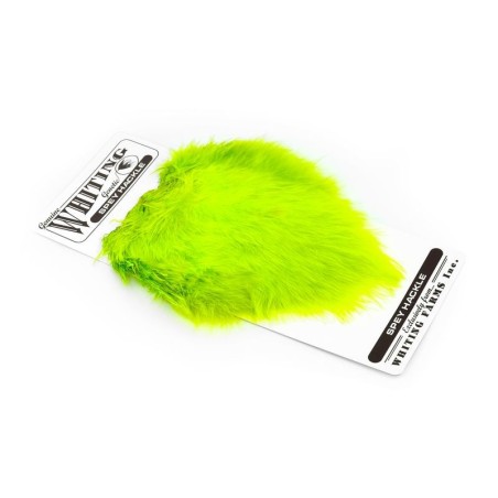 White dyed Fl. Yellow Chartreuse