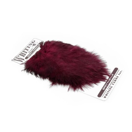 White dyed Claret