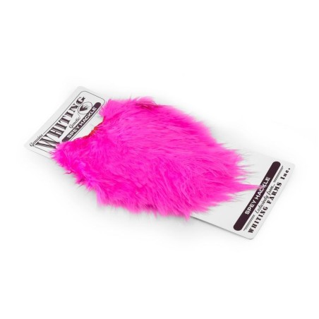 White dyed Pink