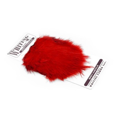 White dyed Red