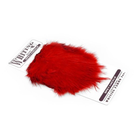 White dyed Red