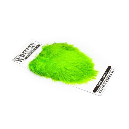 White dyed Fl. Green Chartreuse