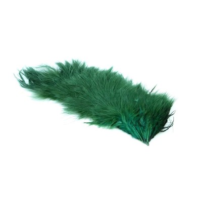 White dyed Peacock Herl