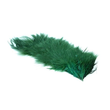 White dyed Peacock Herl
