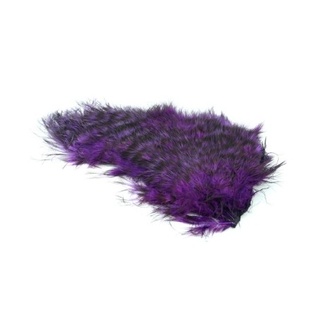 Grizzly dyed Purple