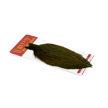 White dyed Dark Olive