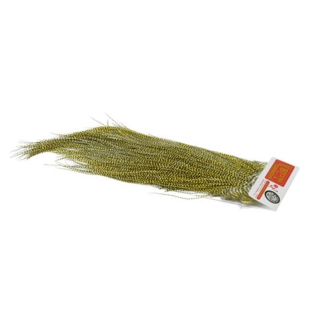 Grizzly dyed Pale Yellow