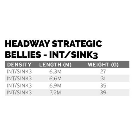 Scientific Anglers Headway Strategic Intermediate/Sink3