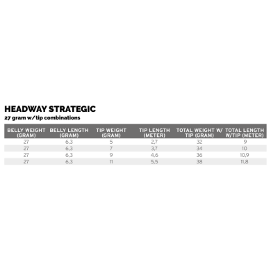 Scientific Anglers Headway Strategic Intermediate/Sink3