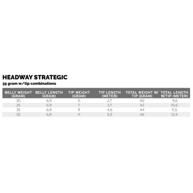 Scientific Anglers Headway Strategic Intermediate/Sink3