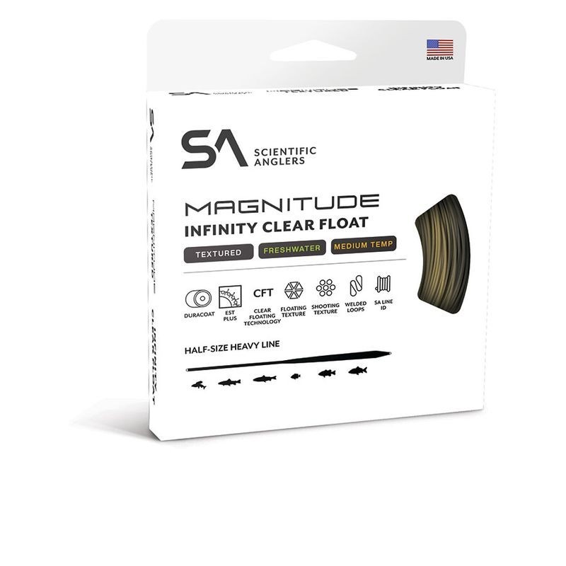 Scientific Anglers Magnitude Infinity Clear Tip 10'
