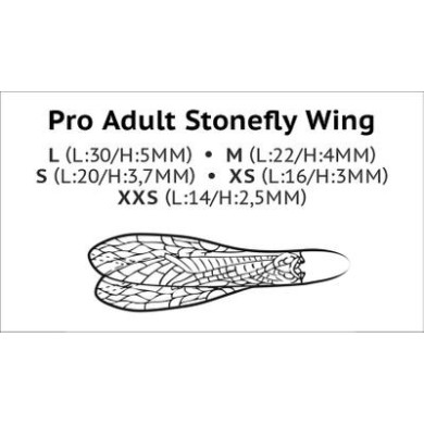 Pro Sportfisher Pro Adult Stonefly Wings