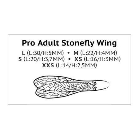 Pro Sportfisher Pro Adult Stonefly Wings