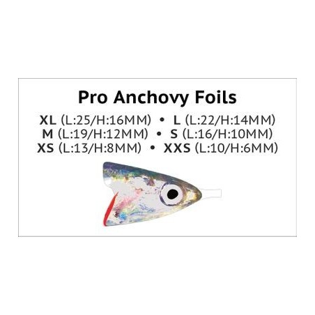 Pro Sportfisher Pro Anchovy Foils