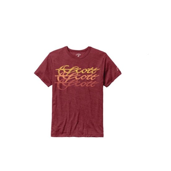 Camiseta Scott Vintage Maroon