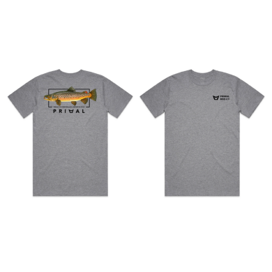 Marrón Trucha Gris Marga - 2XL