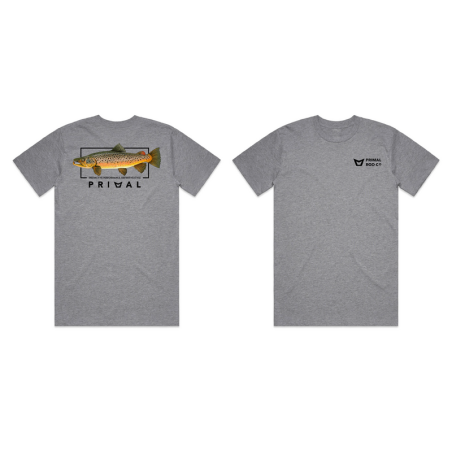 Marrón Trucha Gris Marga - 2XL