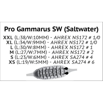 Pro Sportfisher Pro Gammarus SW Shell Back