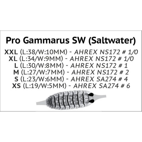 Pro Sportfisher Pro Gammarus SW Shell Back