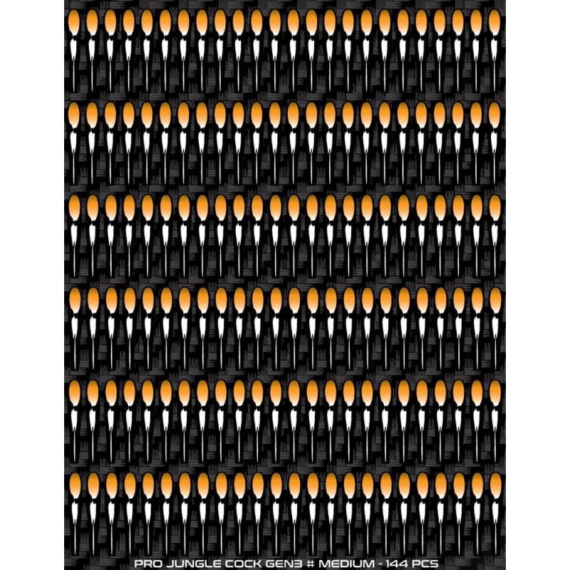Pro Sportfisher Pro Jungle Cock Complete Cap (144pcs)