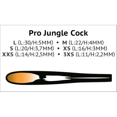 Pro Sportfisher Pro Jungle Cock Complete Cap (144pcs)